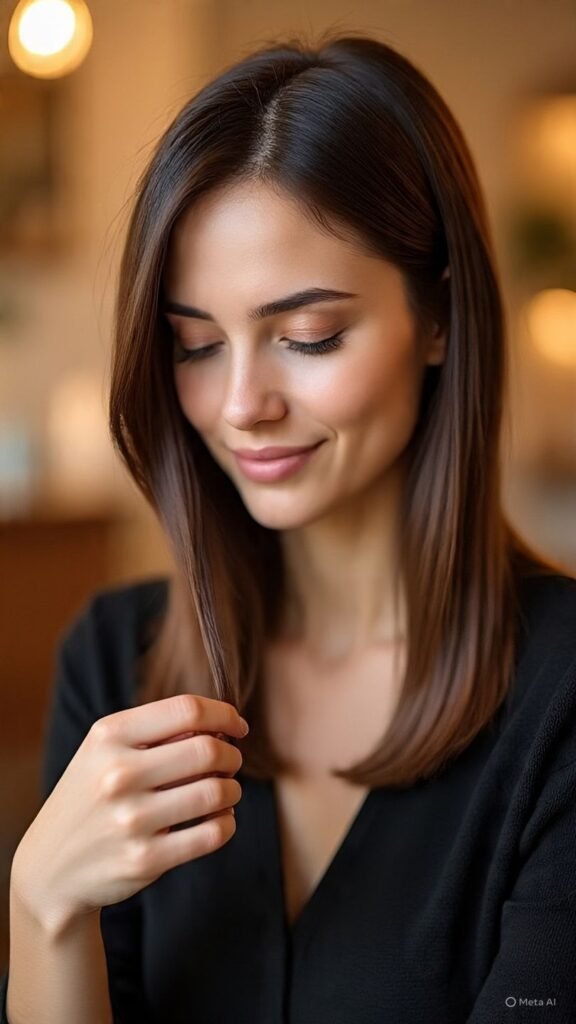 Subtle Auburn Undertones