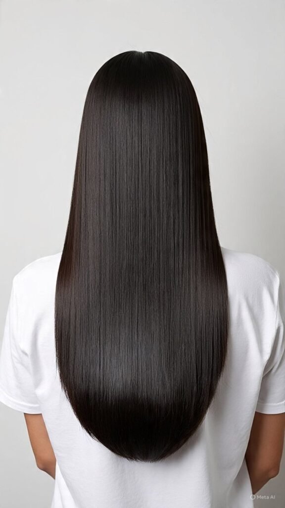 U-Cut for Long Hair