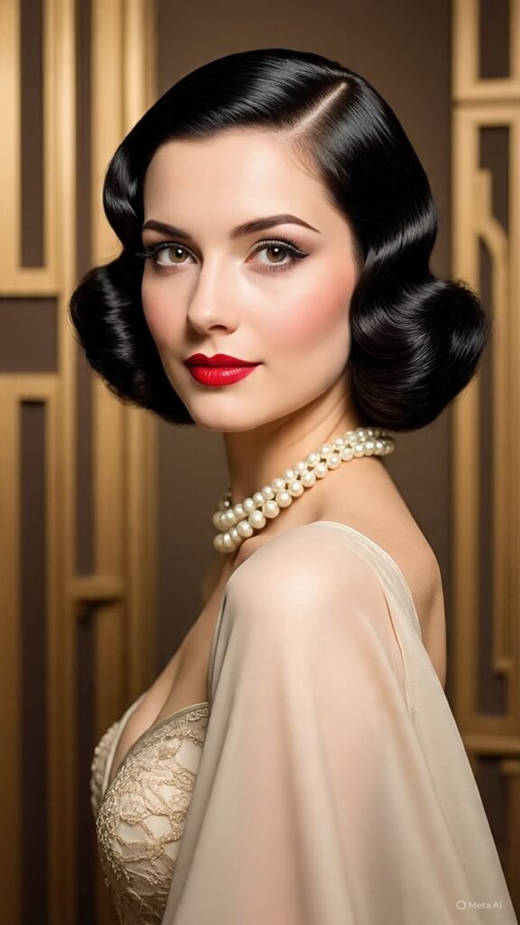 Vintage-Inspired Finger Waves