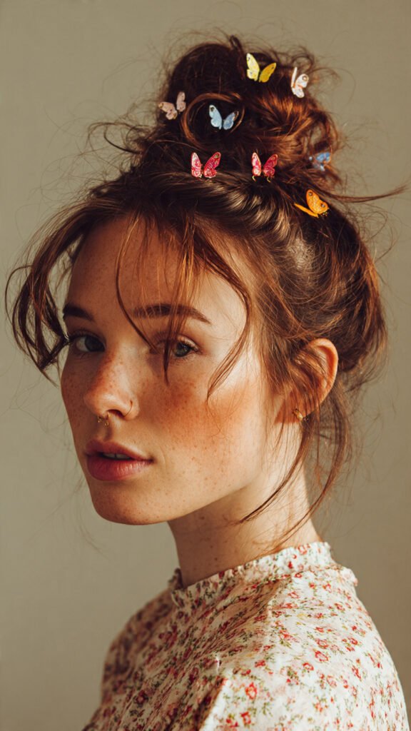 Butterfly Bun Updo