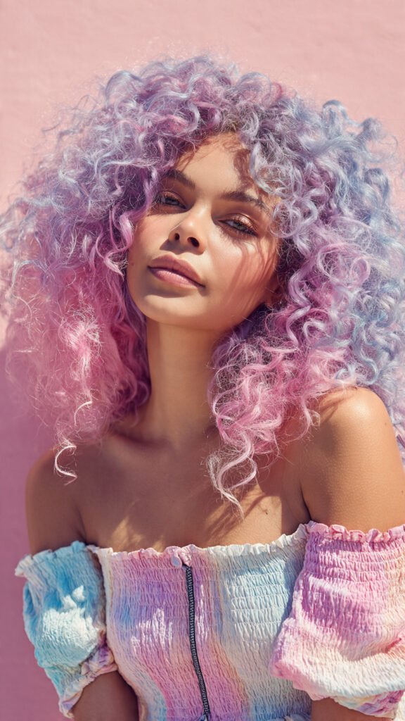 Cotton Candy Curls