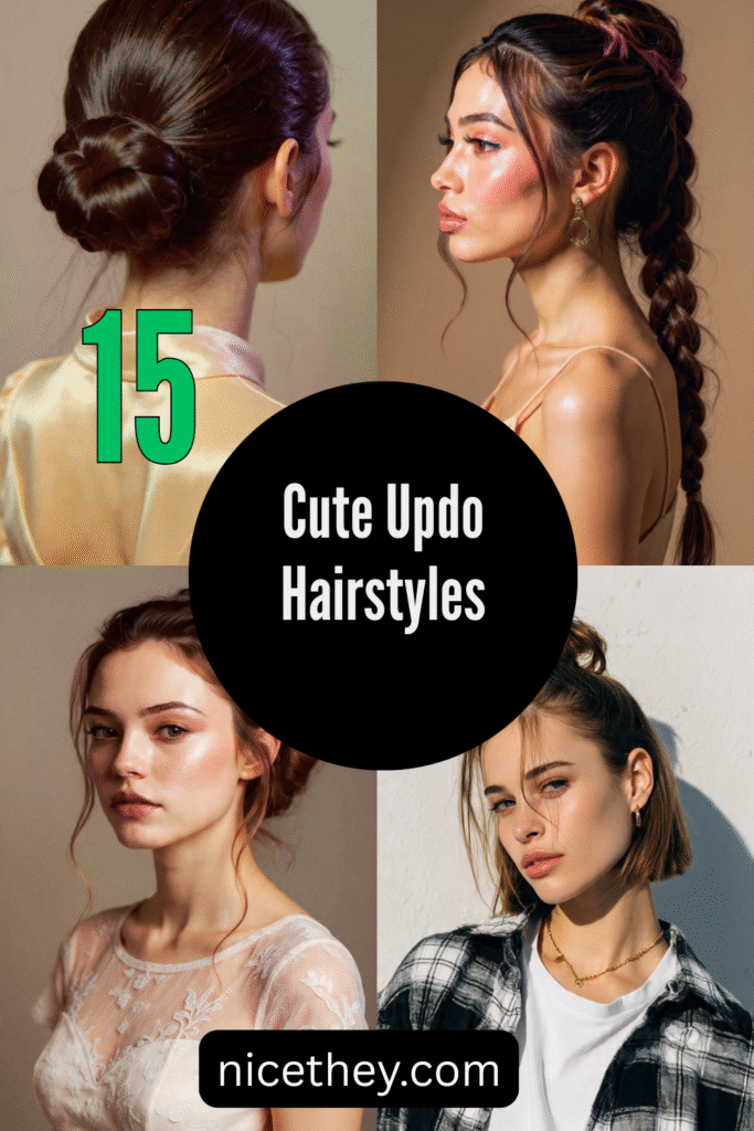 Cute Updo Hairstyles
