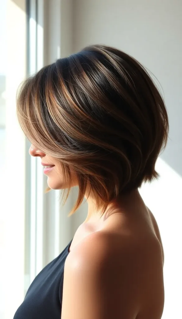 Espresso Lowlights for Light Brown Hair