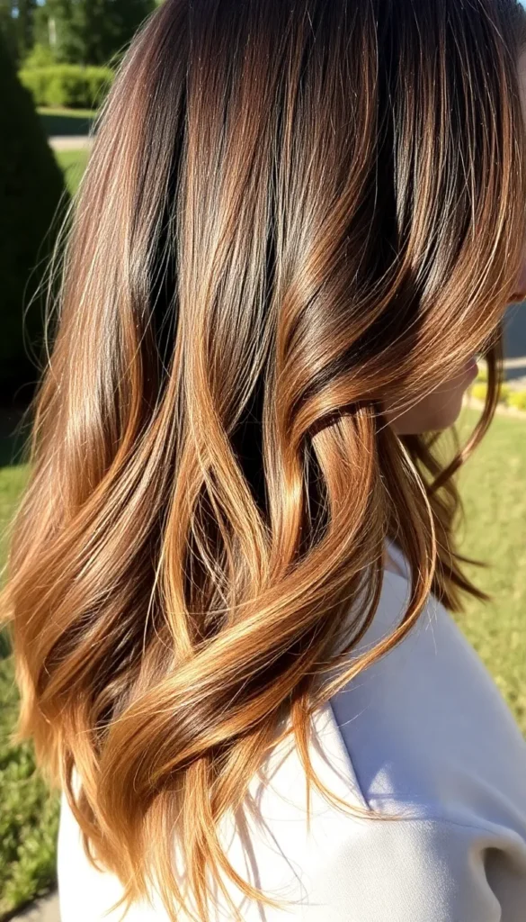 Golden Bronze Lowlights