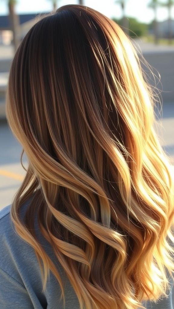 Honey Caramel Highlights