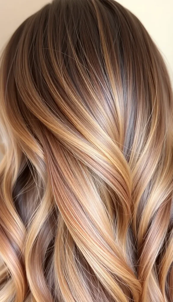 Honey Light Brown Highlights