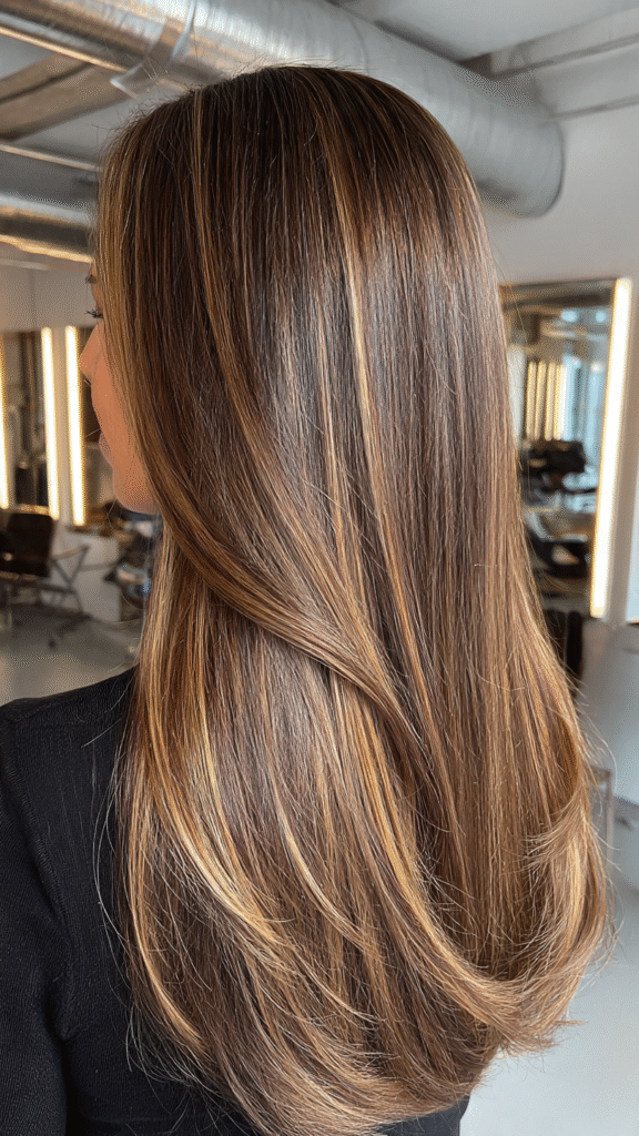 Light Caramel Streaks