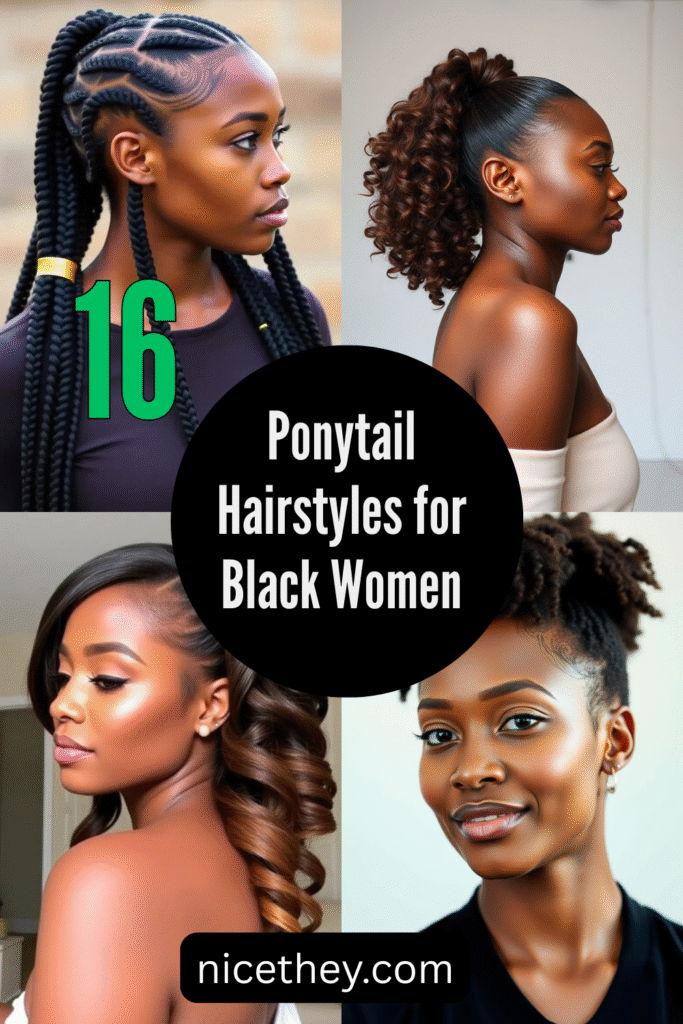 Ponytail Hairstyles for Black Women