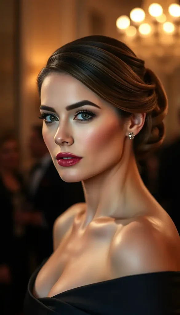 Romantic French Twist