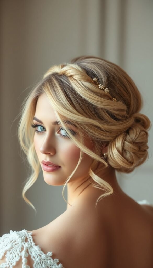 Twisted Halo Updo