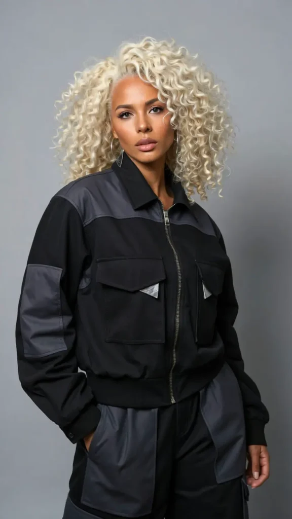 Ash Blonde Curls for Cool-Toned Glam