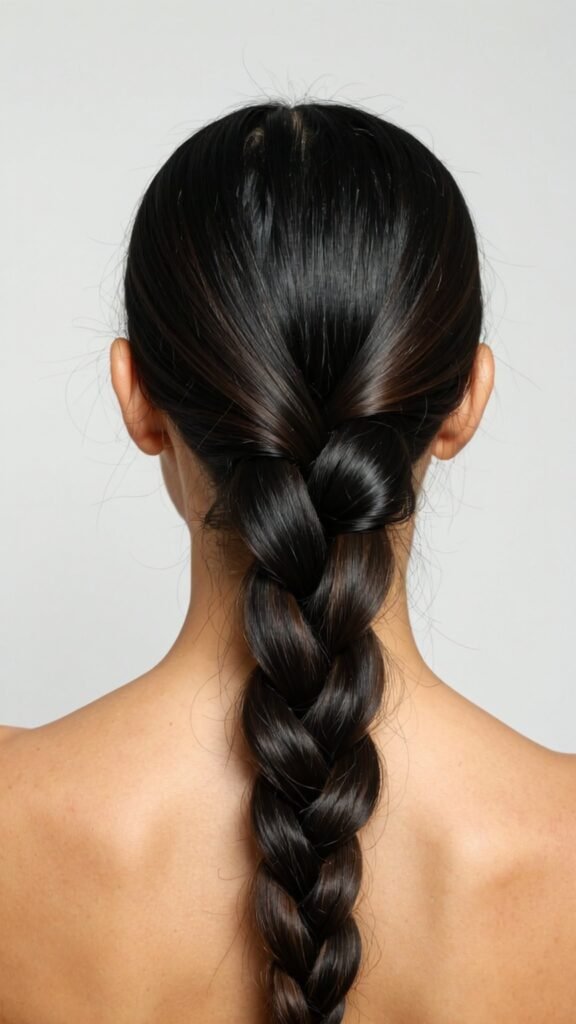 Fishtail Braided Ponytail