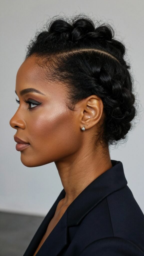 Flat Twist Updo