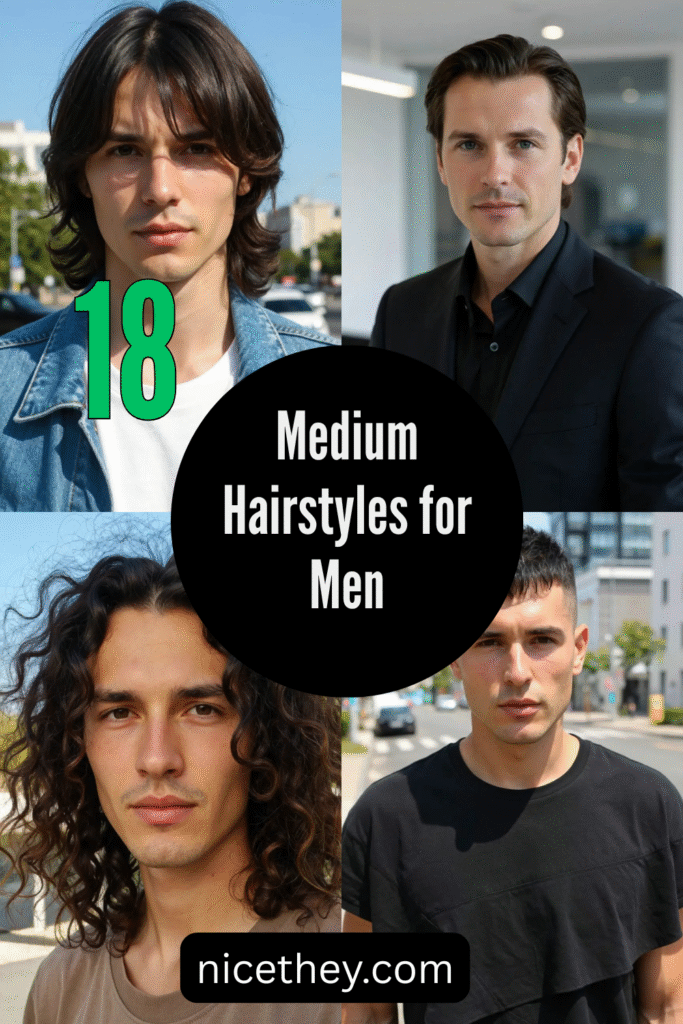 Medium Hairstyles for Men