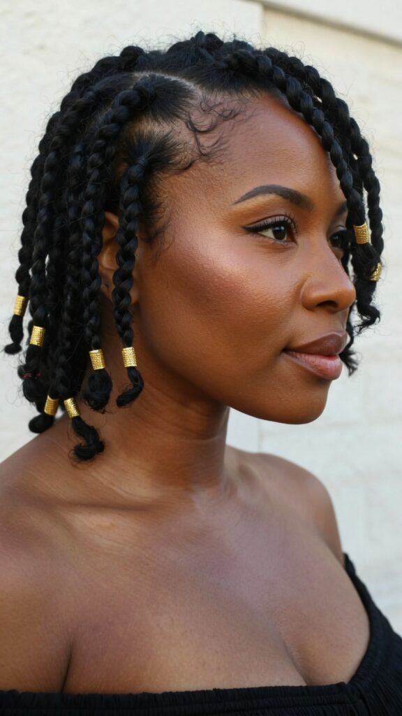 Short Protective Braids