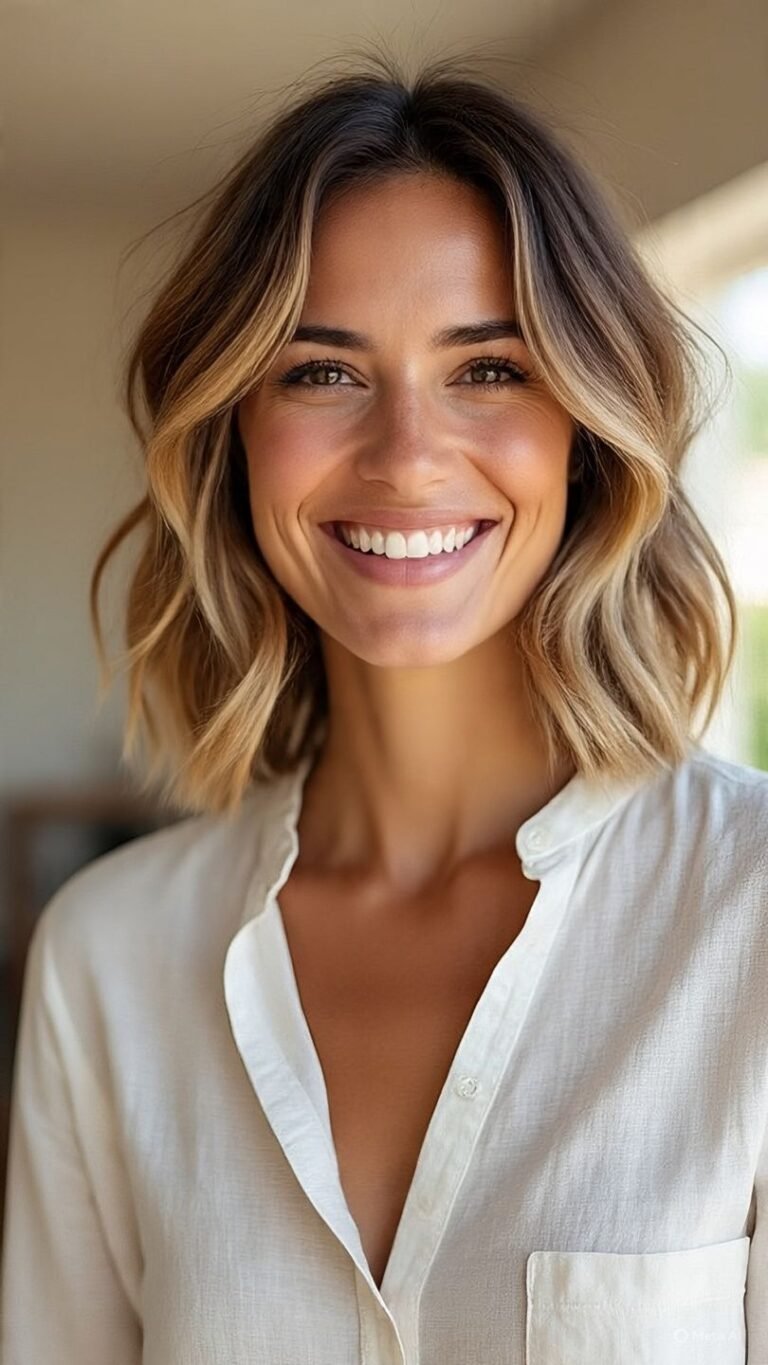 Textured Wavy Bob