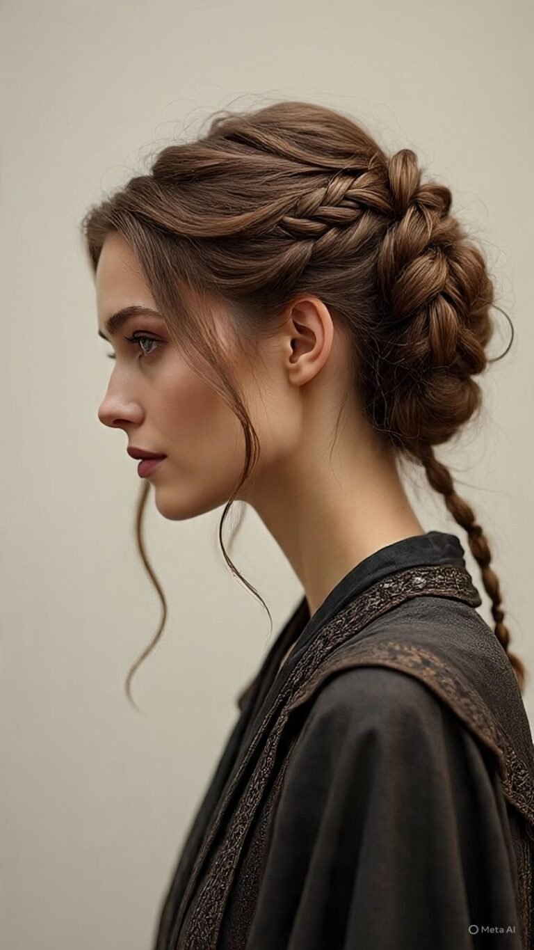 Viking Braided Updo