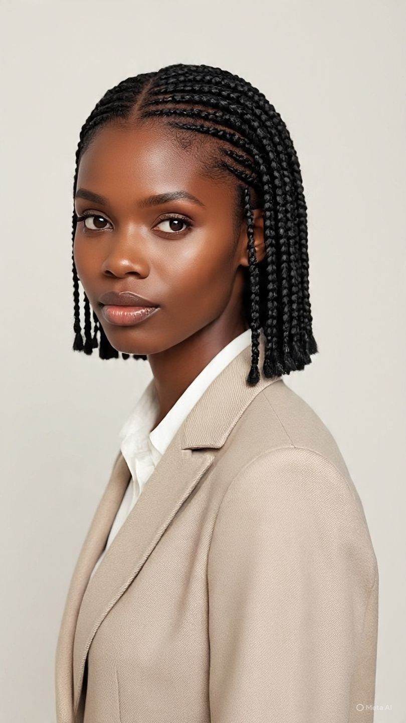 12 Braids with Quick Weave in the Back: Stylish & Protective Hairstyles ...