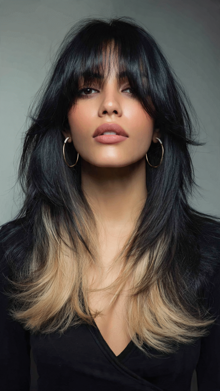 12 Black Hair with Blonde Front Pieces: Trendy & Bold Hairstyle Ideas