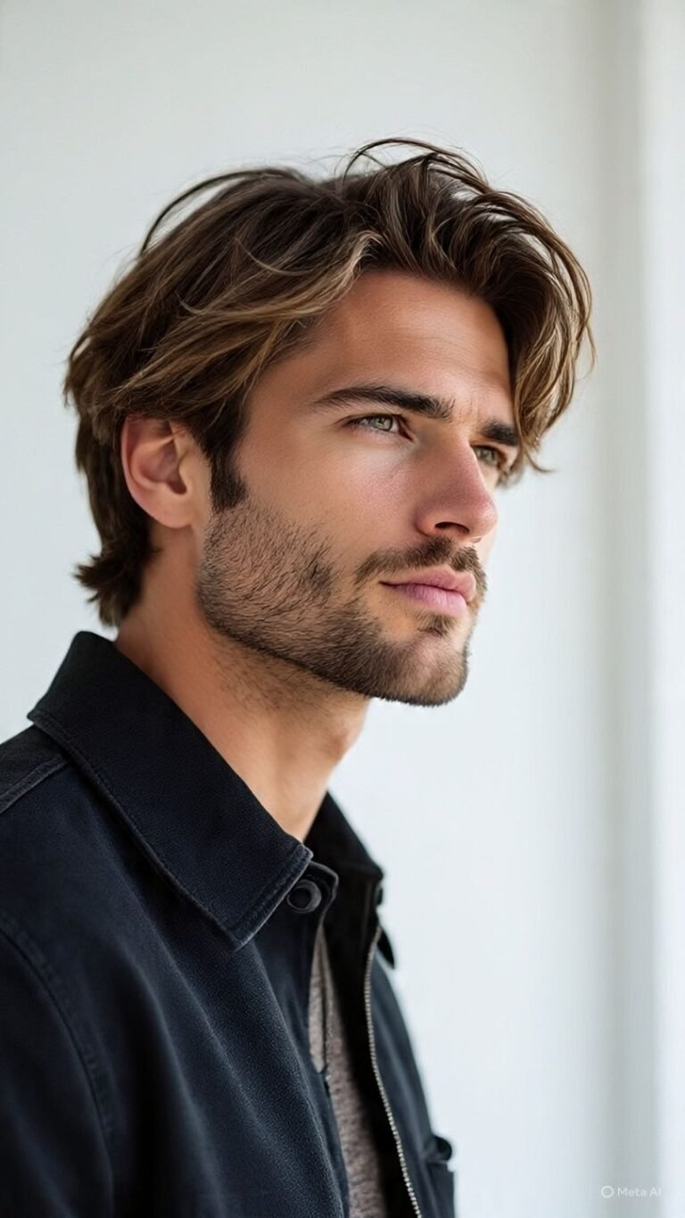 Middle Part with Textured Layers