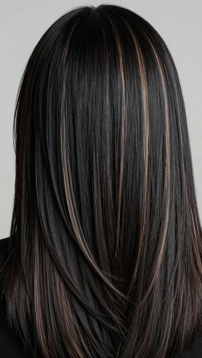 23 Black Hair Brown Highlights Ideas That Look Stunning on Every Hair Length