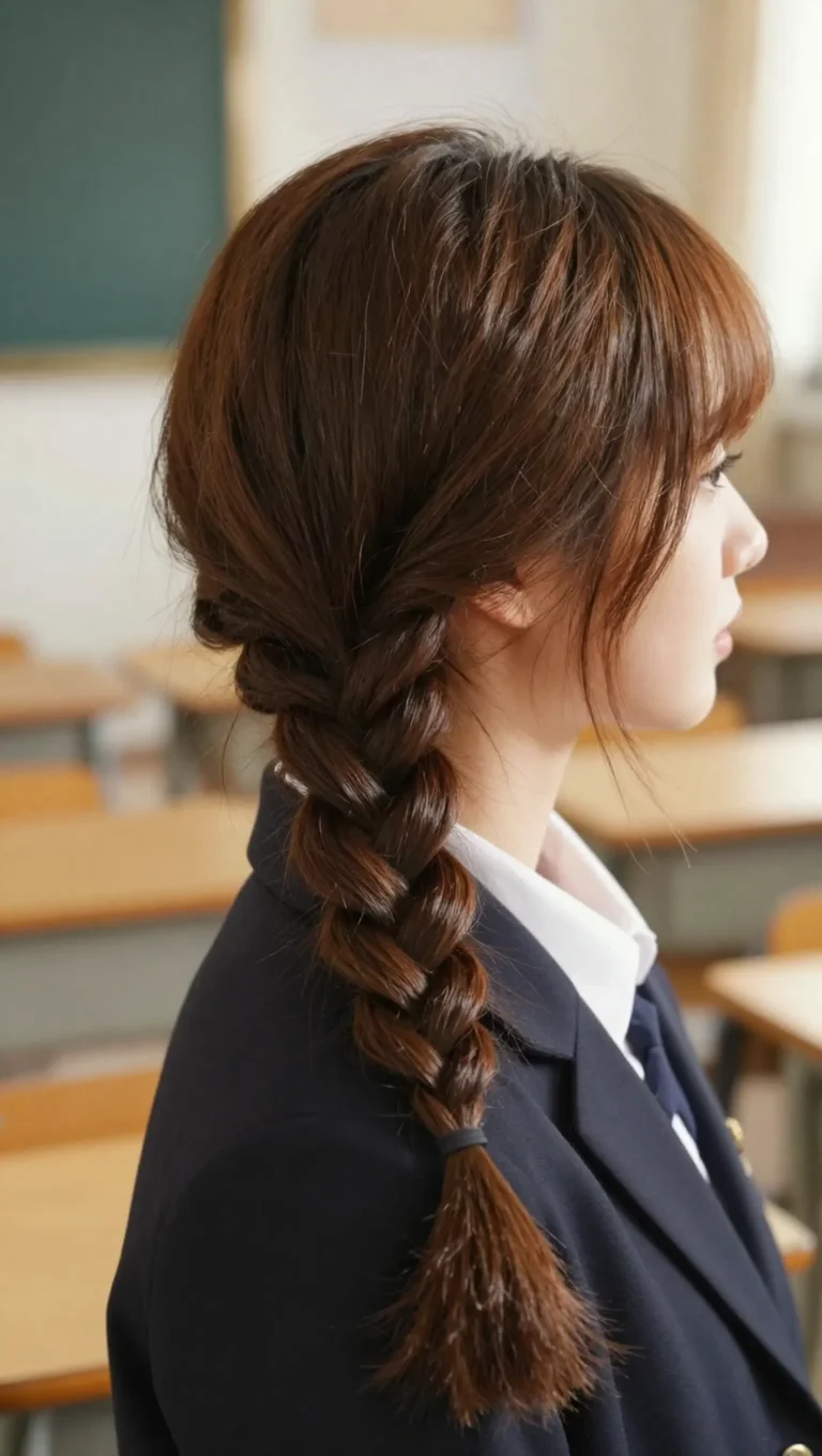 17 School Hairstyles for Medium Hair – Easy, Cute & Practical Looks for Everyday Classes