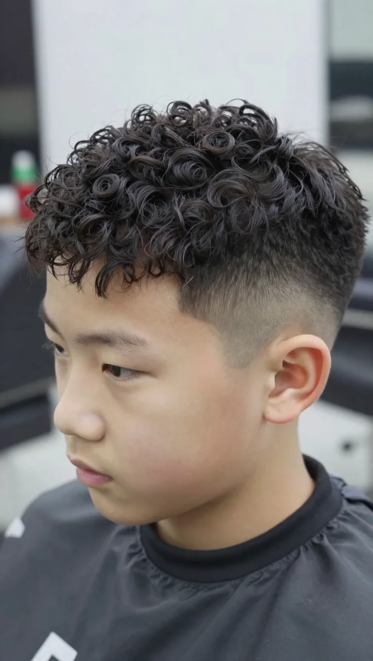 19 Boys Perm Hairstyles: Trendy Curly Looks for a Fresh Style Upgrade