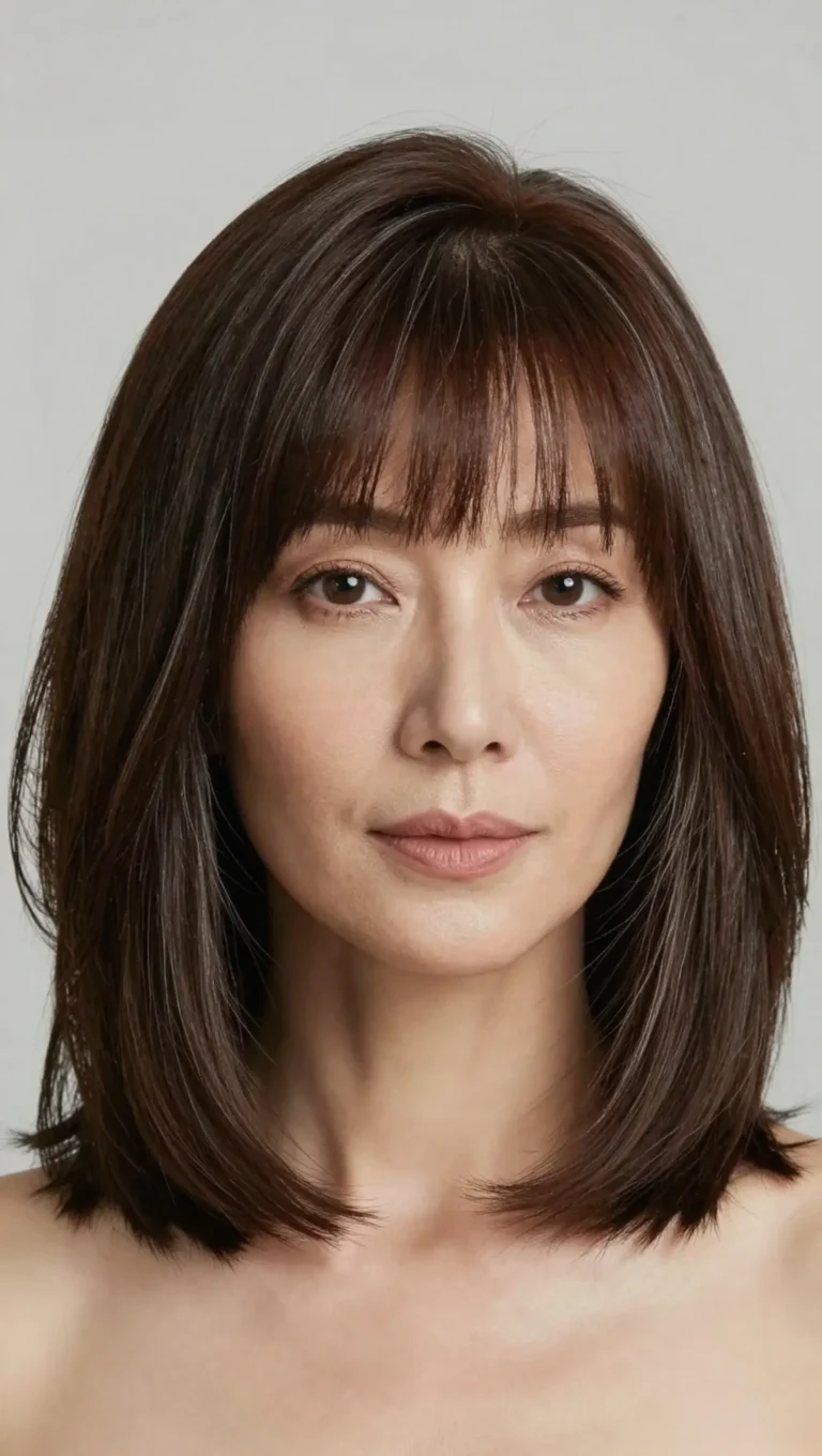 18 Layered Bob with Bangs Over 50 – The Most Flattering Haircuts for Mature Women