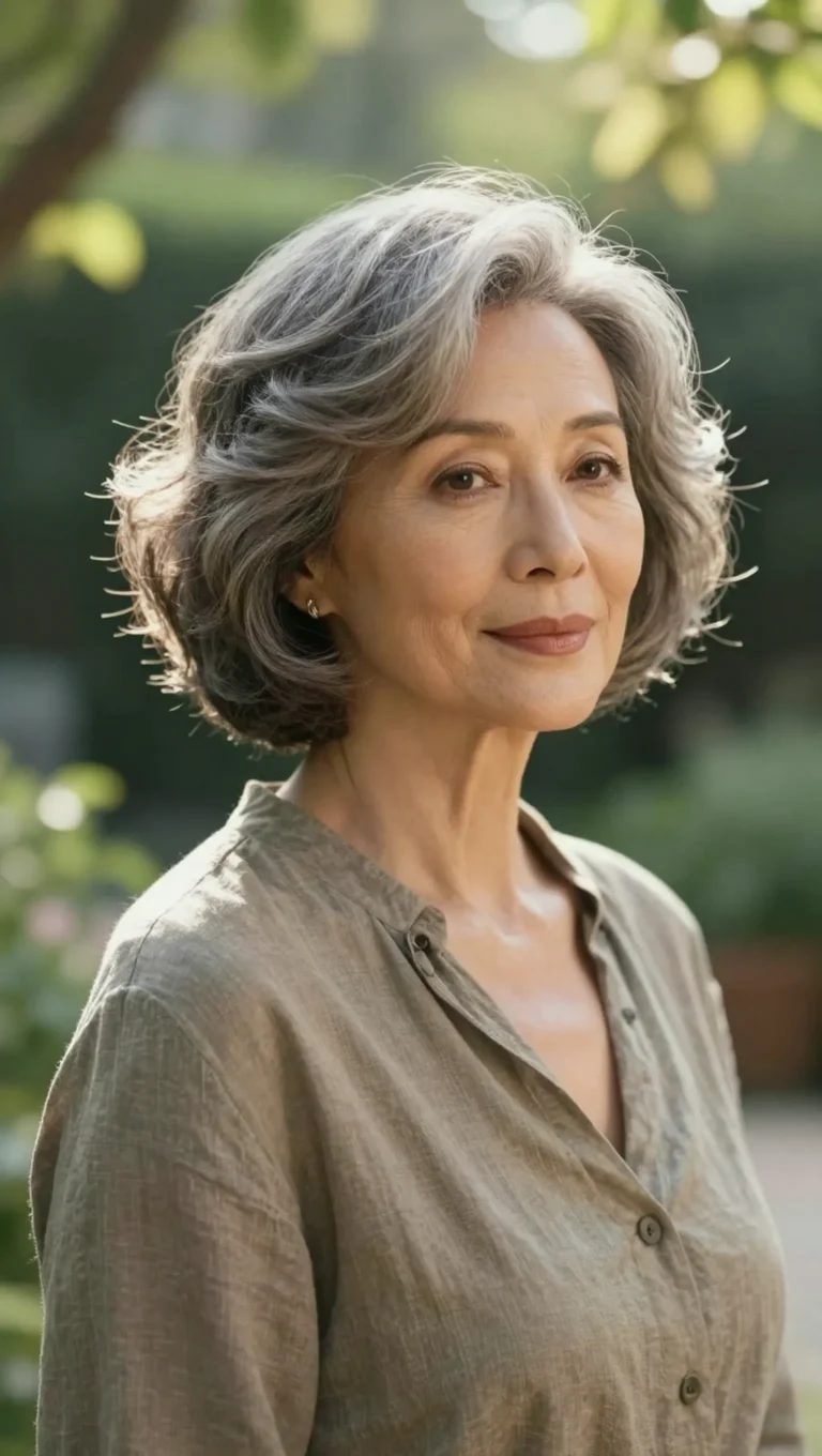 16 Short Hairstyles for Women Over 60 That Are Stylish, Easy, and Youthful